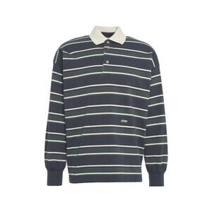 Autry Classic Striped Polo With Traditional Collar - NWT